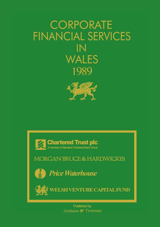 Produktbild: Corporate Financial Services in Wales 1989