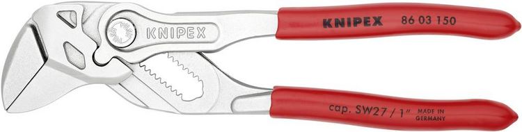 Produktbild: Knipex 86 03 150 Zangenschl&uuml;ssel 27mm 15cm
