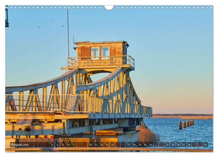 Produktbild: Sonnenunterg&auml;nge an Ostseek&uuml;ste und Bodden (Wandkalender 2026 DIN A3 quer), CALVENDO Monatskalender