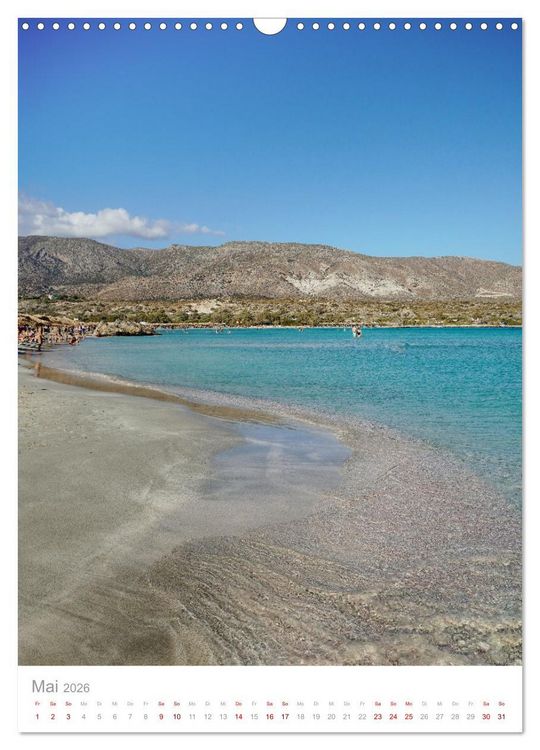 Produktbild: Kreta (Wandkalender 2026 DIN A3 hoch), CALVENDO Monatskalender