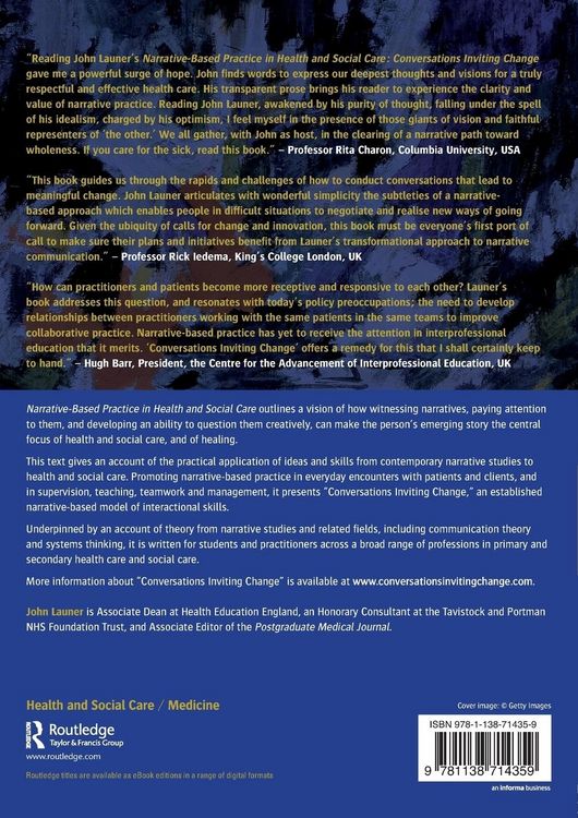 Produktbild: Narrative-Based Practice in Health and Social Care