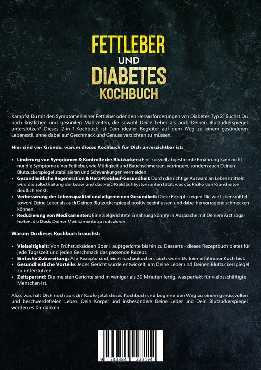 Produktbild: Fettleber und Diabetes Kochbuch