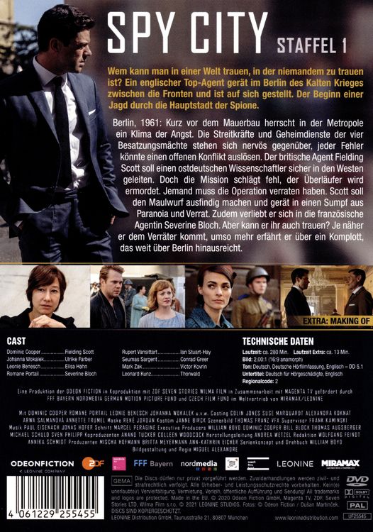 Produktbild: Spy City - Staffel 1 [2 DVDs]