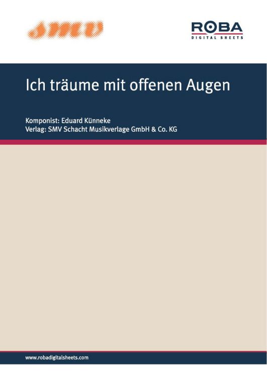 Produktbild: Ich tr&auml;ume mit offenen Augen