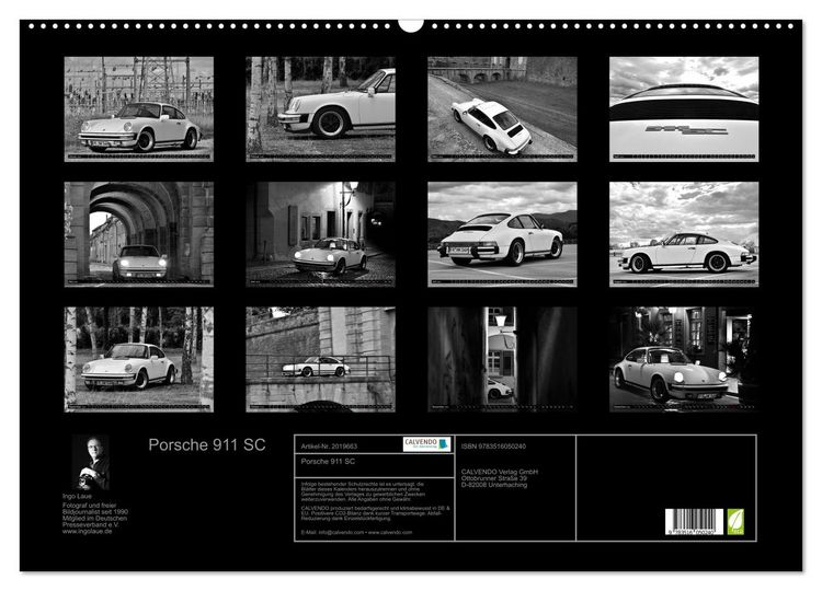 Produktbild: Porsche 911 SC (Wandkalender 2026 DIN A2 quer), CALVENDO Monatskalender
