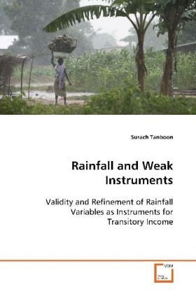 Produktbild: Tanboon, S: Rainfall and Weak Instruments