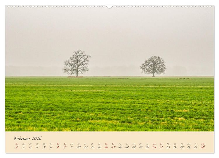 Produktbild: Friedl&auml;nder Gro&szlig;e Wiese (hochwertiger Premium Wandkalender 2026 DIN A2 quer), Kunstdruck in Hochglanz