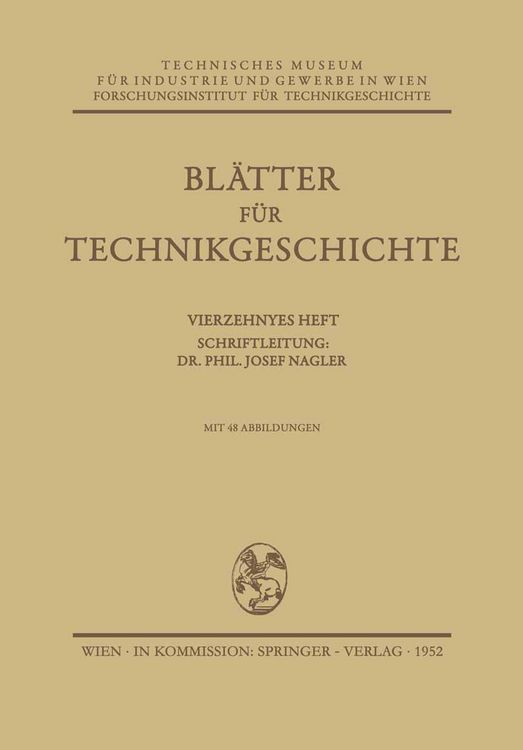 Produktbild: Bl&auml;tter f&uuml;r Technikgeschichte