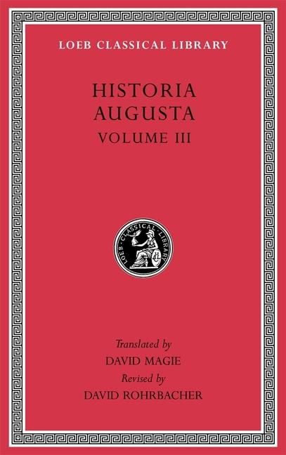 Produktbild: Historia Augusta, Volume III