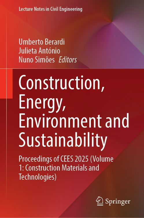 Produktbild: Construction, Energy, Environment and Sustainability