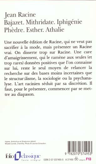Produktbild: Theatre Complet Racine