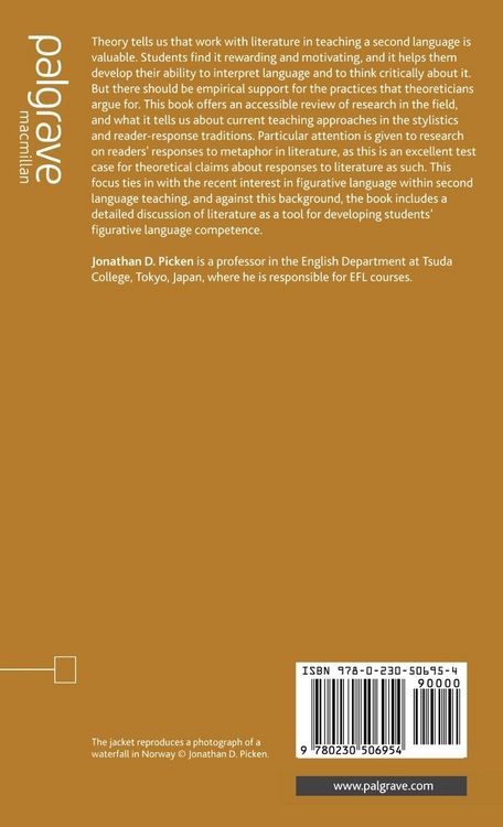 Produktbild: Literature, Metaphor and the Foreign Language Learner
