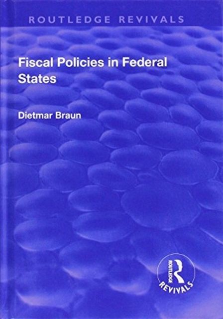 Produktbild: Fiscal Policies in Federal States