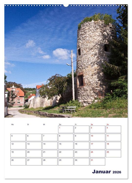 Produktbild: Welterbe Naumburg (Wandkalender 2026 DIN A2 hoch), CALVENDO Monatskalender