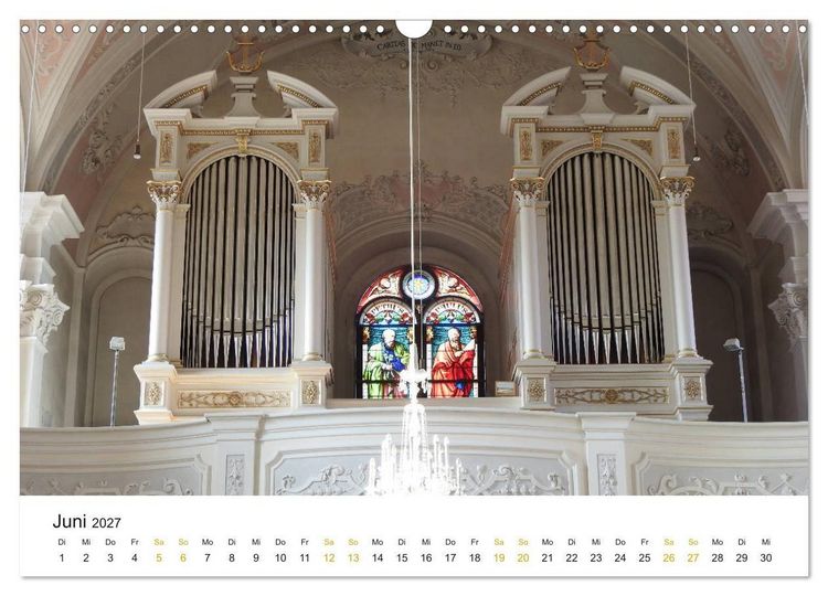 Produktbild: Fantastische Welt der Orgeln (Wandkalender 2027 DIN A3 quer), CALVENDO Monatskalender