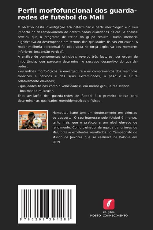 Produktbild: Perfil morfofuncional dos guarda-redes de futebol do Mali