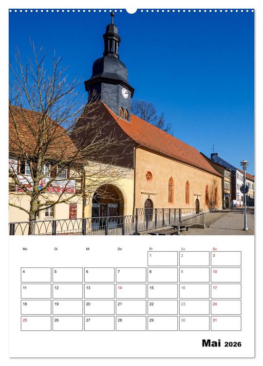 Produktbild: Historisches Eisenach (Wandkalender 2026 DIN A2 hoch), CALVENDO Monatskalender