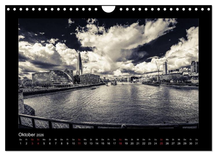 Produktbild: London-Bilder (Wandkalender 2026 DIN A4 quer), CALVENDO Monatskalender
