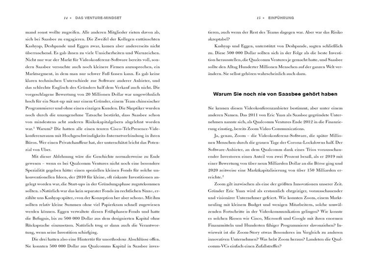 Produktbild: Das Venture-Mindset
