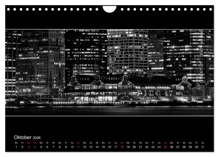 Produktbild: NEW YORK CITY H&ouml;hepunkte im Panoramaformat (Wandkalender 2026 DIN A4 quer), CALVENDO Monatskalender