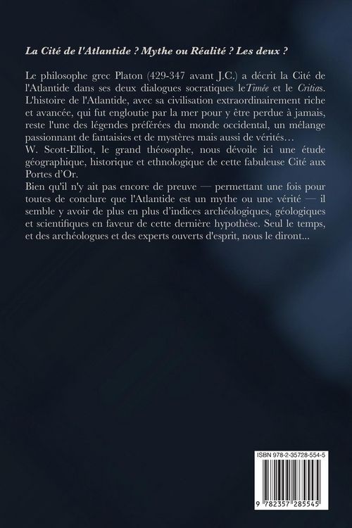 Produktbild: L'Histoire de l'Atlantide