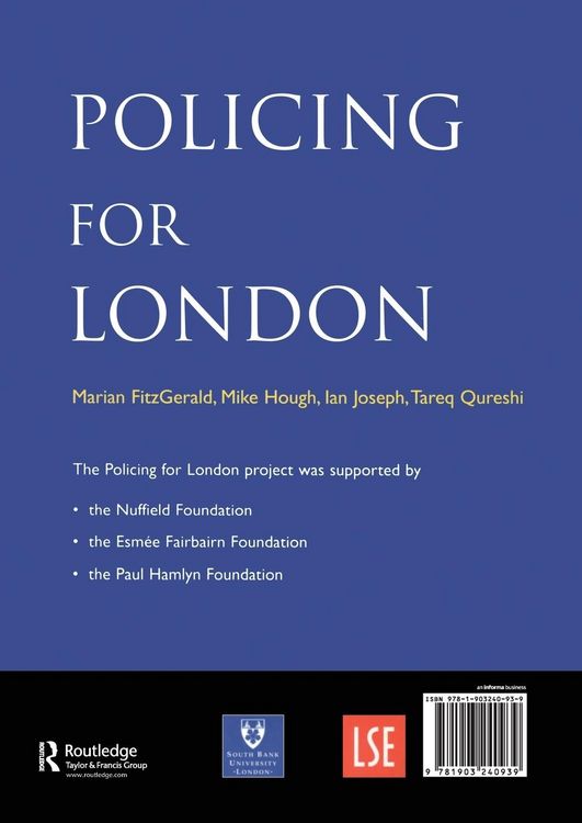 Produktbild: Policing for London