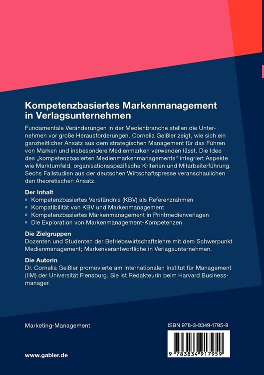 Produktbild: Kompetenzbasiertes Markenmanagement in Verlagsunternehmen