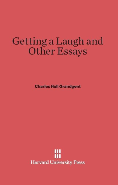 Produktbild: Getting a Laugh and Other Essays