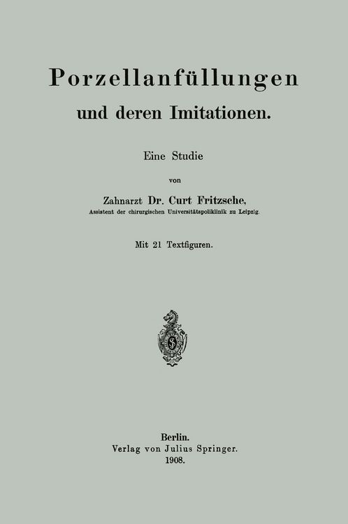 Produktbild: Porzellanf&uuml;llungen und deren Imitationen