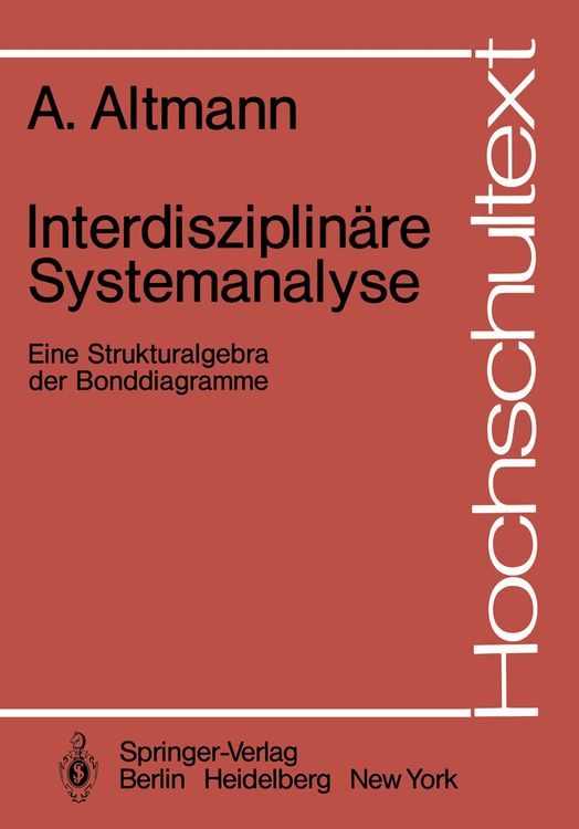 Produktbild: Interdisziplin&auml;re Systemanalyse