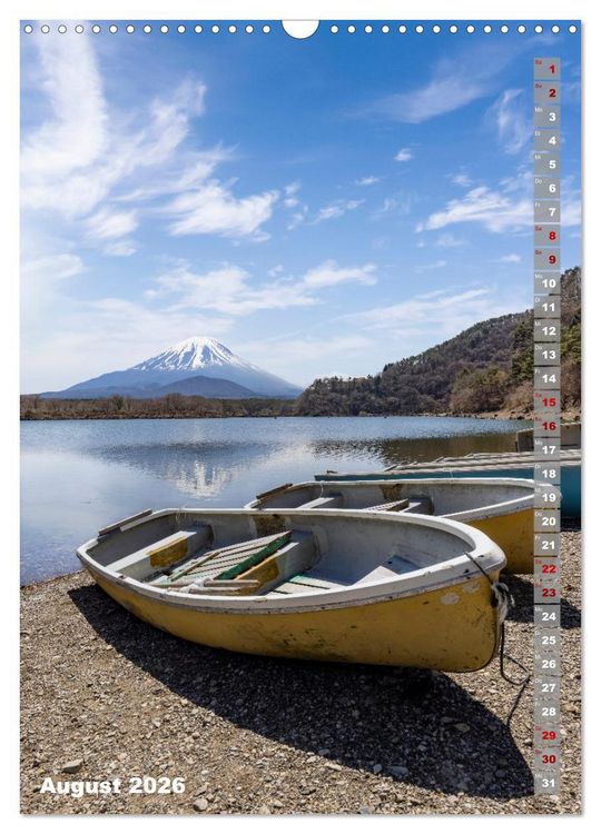 Produktbild: DER ZAUBER JAPANS Faszinierende Impressionen (Wandkalender 2026 DIN A3 hoch), CALVENDO Monatskalender