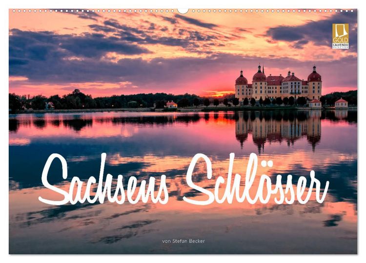 Produktbild: Sachsens Schl&ouml;sser (Wandkalender 2026 DIN A2 quer), CALVENDO Monatskalender