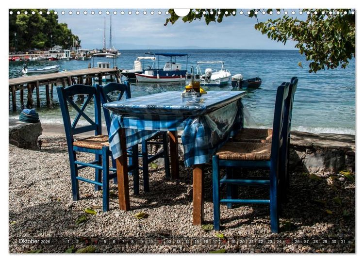 Produktbild: Griechische Momente (Wandkalender 2026 DIN A3 quer), CALVENDO Monatskalender