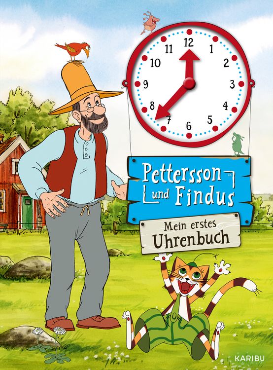 Produktbild: Pettersson und Findus: Mein erstes Uhrenbuch