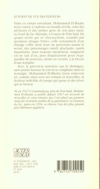 Produktbild: La Clameur du Lac