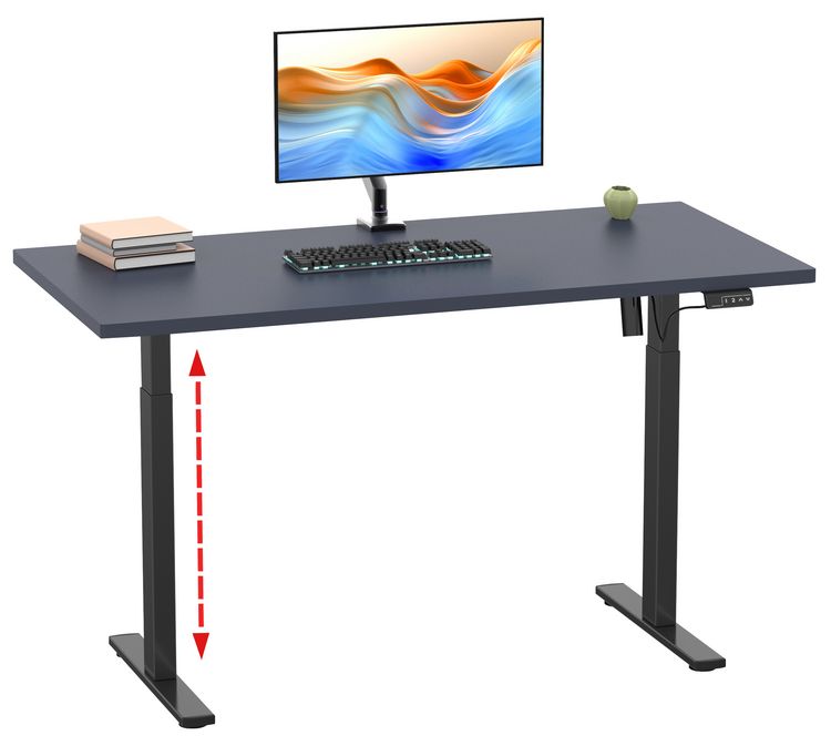 Produktbild: Schreibtisch Lona elektrisch verstellbar 110 x 80