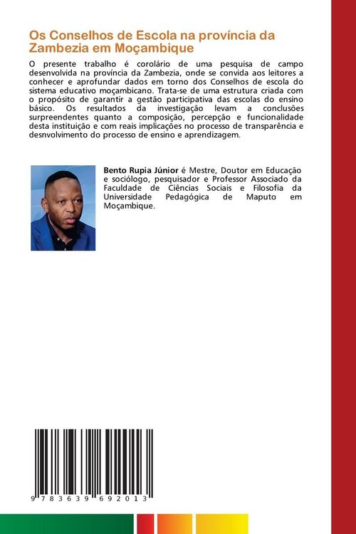 Produktbild: Os Conselhos de Escola na prov&iacute;ncia da Zambezia em Mo&ccedil;ambique
