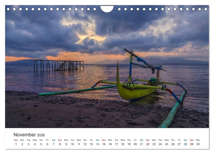 Produktbild: Java, Indonesian Island in the Ring of Fire (Wall Calendar 2026 DIN A4 landscape), CALVENDO 12 Month Wall Calendar