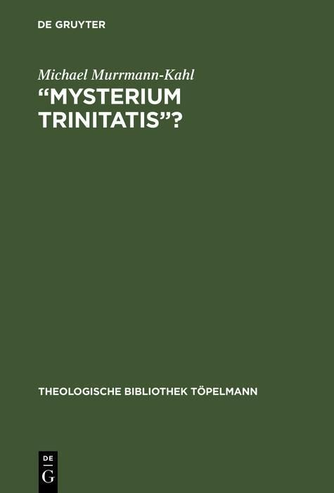 Produktbild: "Mysterium trinitatis"?