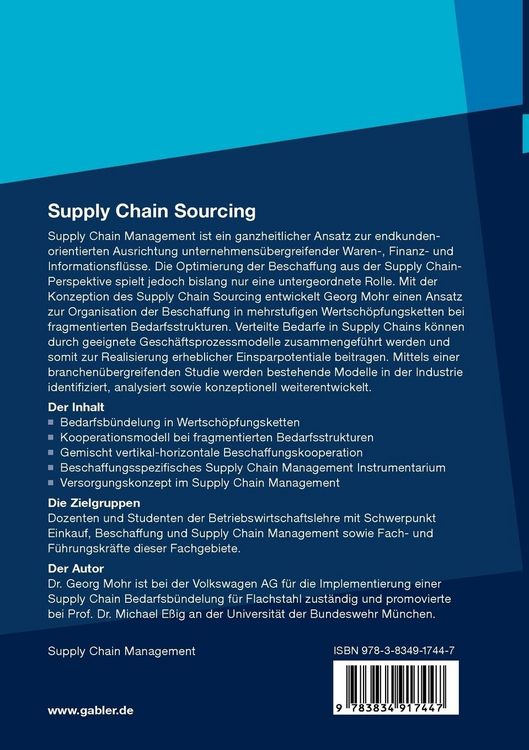 Produktbild: Supply Chain Sourcing