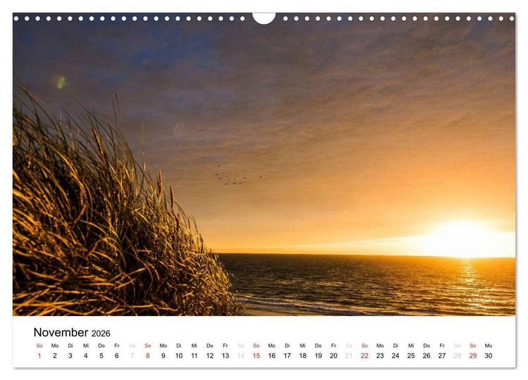 Produktbild: Lichter J&uuml;tlands (Wandkalender 2026 DIN A3 quer), CALVENDO Monatskalender