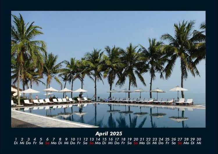 Produktbild: Palmentraum 2025 Fotokalender DIN A4