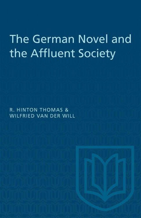 Produktbild: The German Novel and the Affluent Society