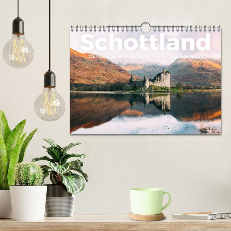 Produktbild: Schottland - Wundersch&ouml;ne Landschaften und einzigartige Natur. (Wandkalender 2026 DIN A4 quer), CALVENDO Monatskalender