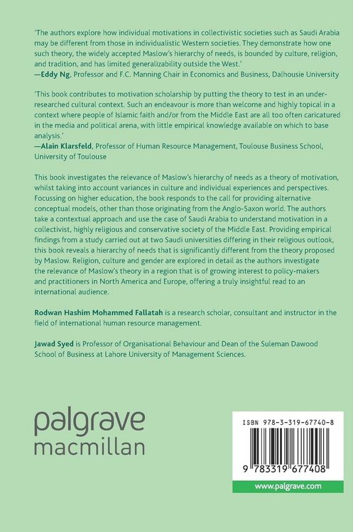 Produktbild: Employee Motivation in Saudi Arabia