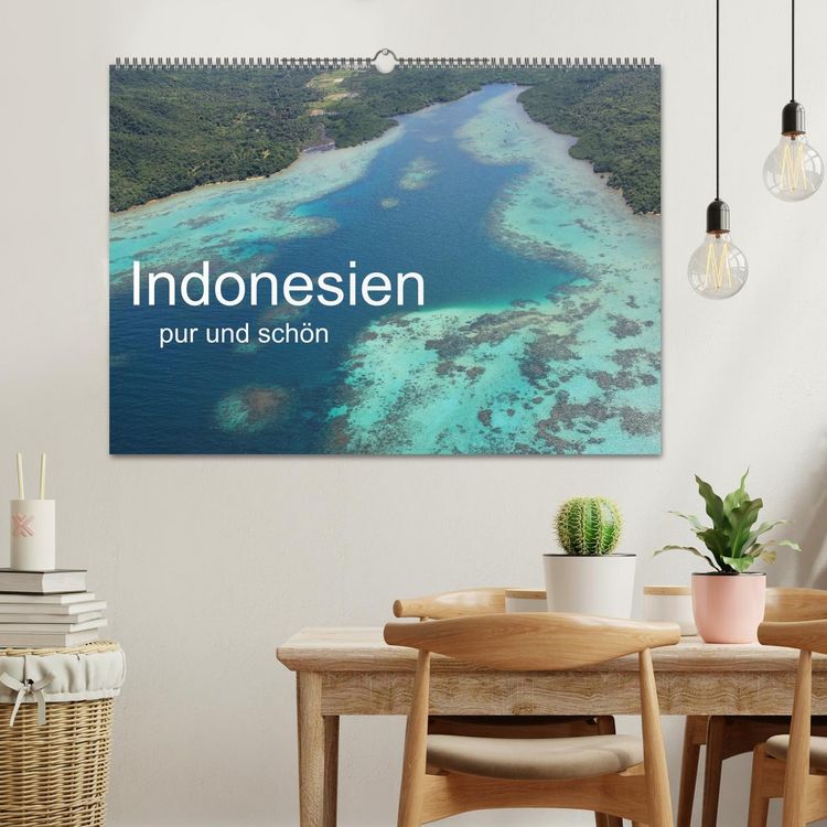Produktbild: Indonesien pur und sch&ouml;n (Wandkalender 2026 DIN A2 quer), CALVENDO Monatskalender