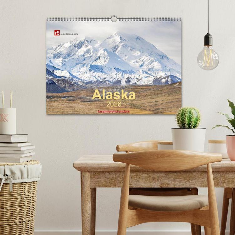 Produktbild: Alaska 2026 - faszinierend anders (Wandkalender 2026 DIN A3 quer), CALVENDO Monatskalender