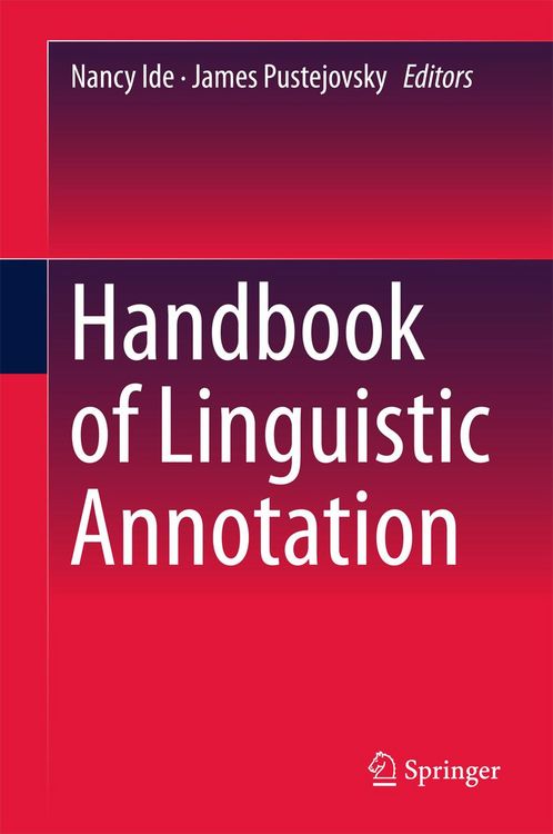 Produktbild: Handbook of Linguistic Annotation