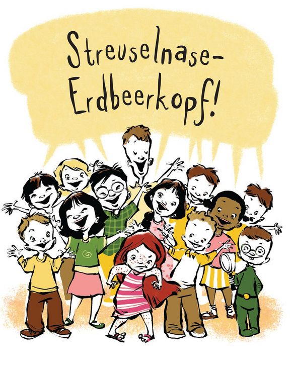Produktbild: Streuselnase Erdbeerkopf