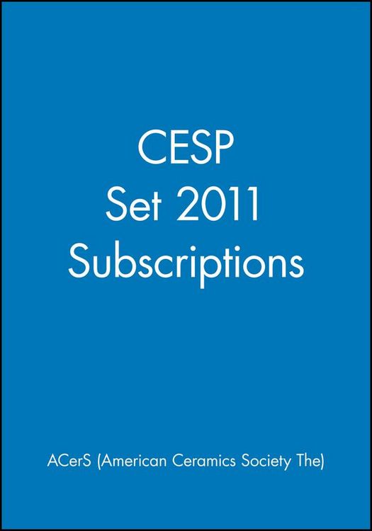 Produktbild: Cesp Set 2011 Subscriptions